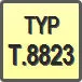 Piktogram - Typ: T.8823